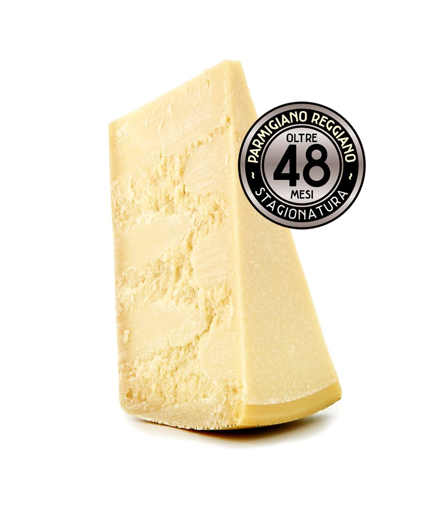Parmigiano Reggiano 48 months 1kg | Latteria Mogliese online shop