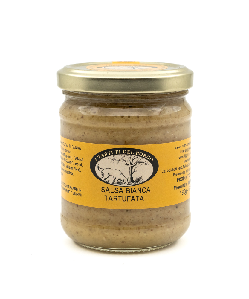 Vendita online Salsa bianca tartufata 180g
