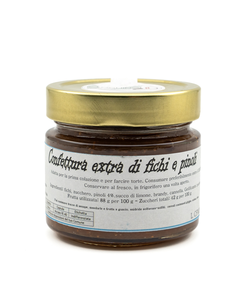 Vendita online Confettura extra di fichi e pinoli 195g