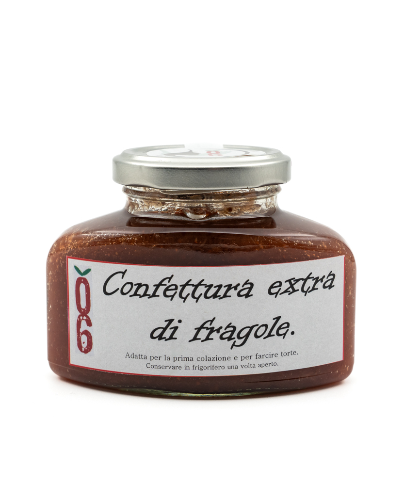 Vendita online Confettura extra di fragole 220g