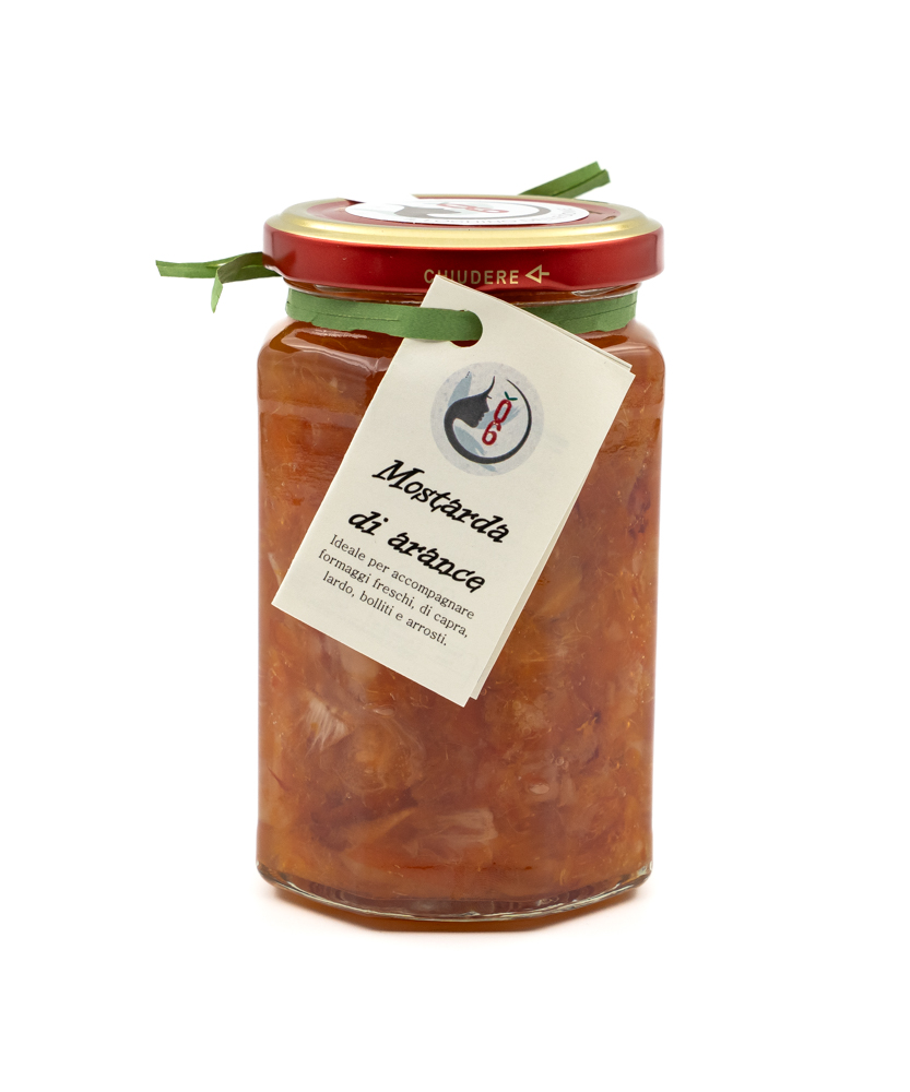 Vendita online Mostarda di arance 330g