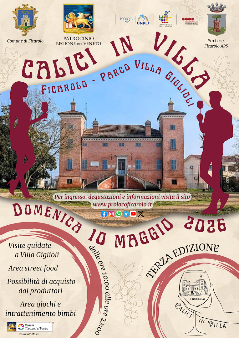 Why come and visit us in Ficarolo: