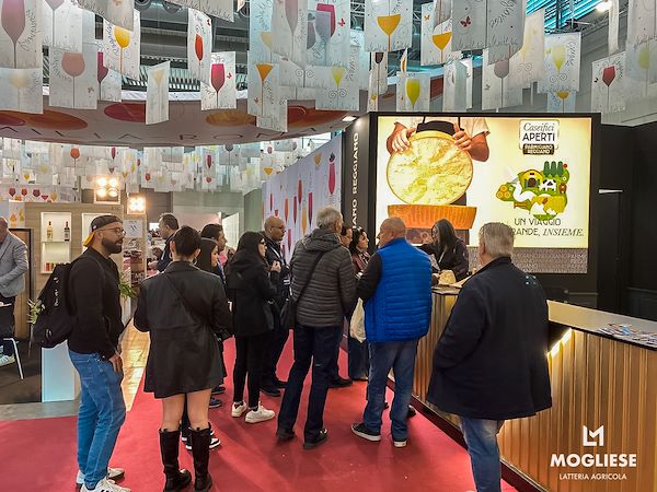 Grande successo per la Latteria Mogliese al Vinitaly 2025