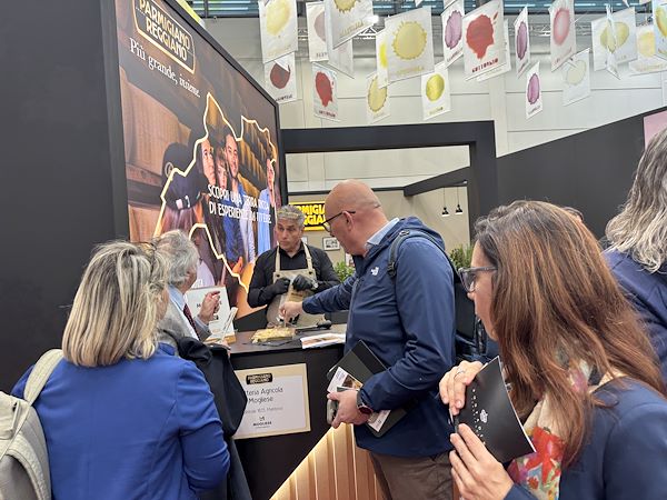 Latteria Mogliese's Parmigiano Reggiano at Vinitaly 2026