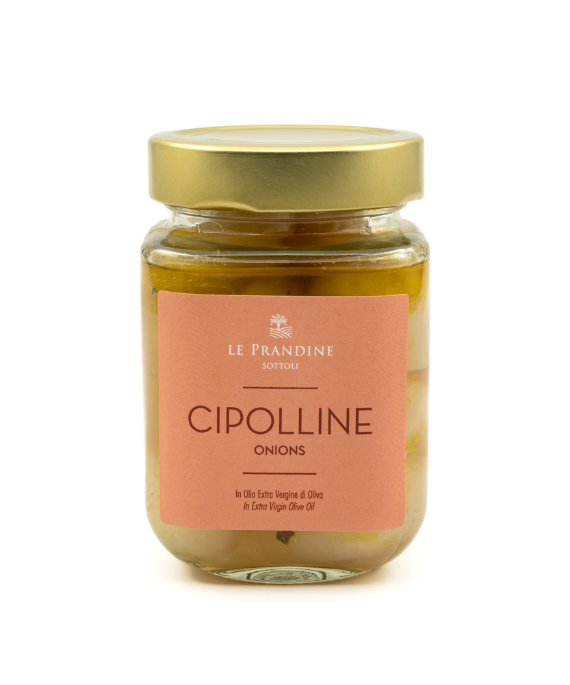 Cipolline in olio extra vergine d'oliva