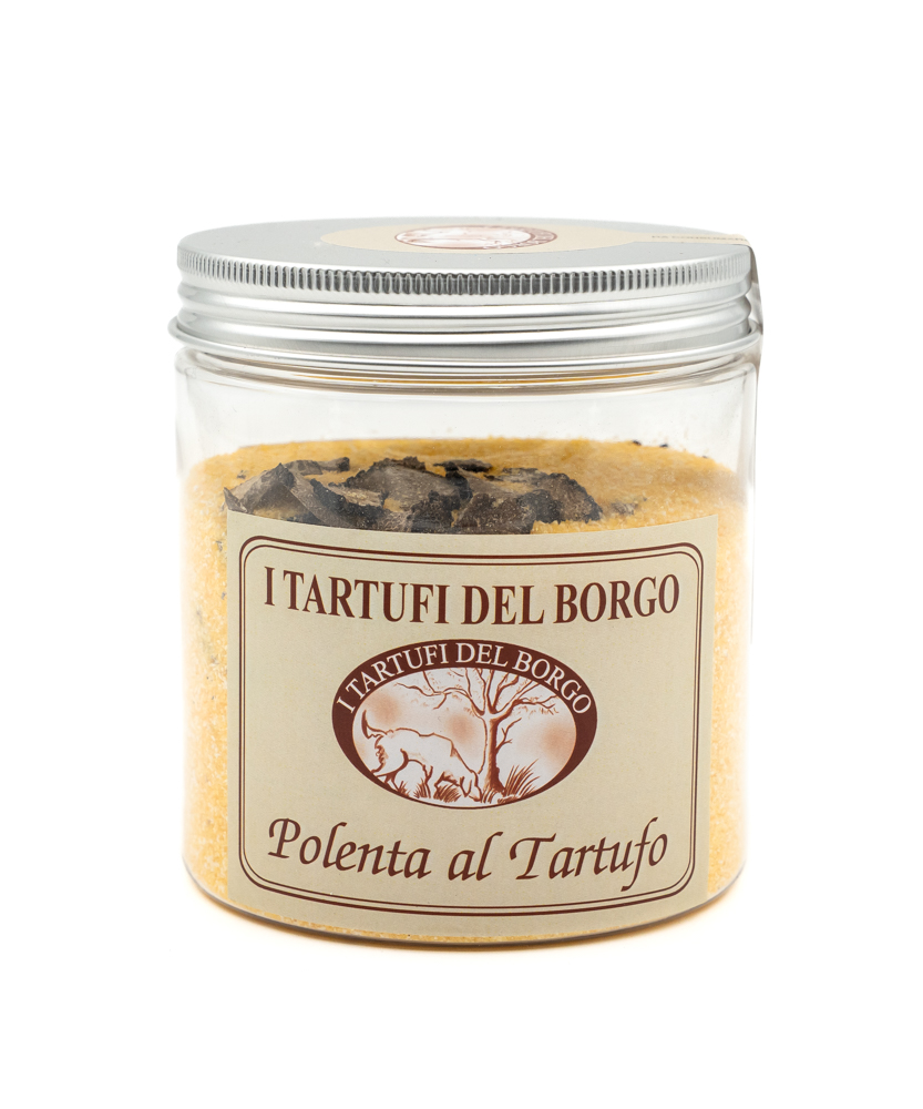 Polenta with truffle