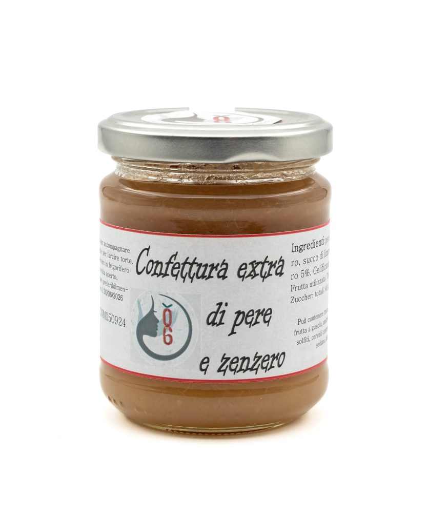 Confettura extra di pere e zenzero