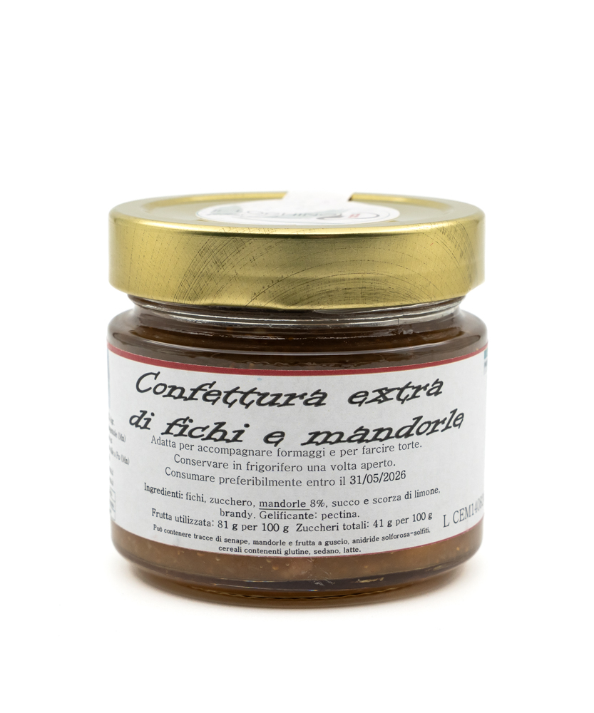 Confettura extra di fichi e mandorle