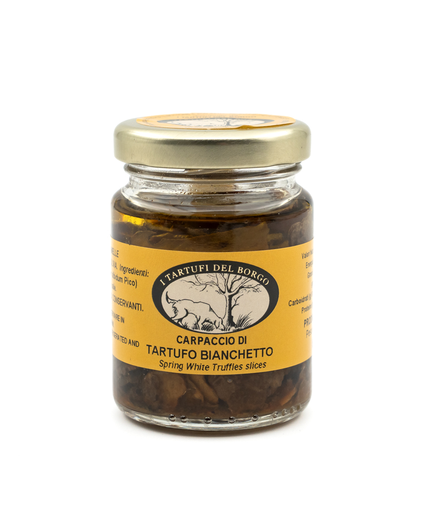Carpaccio di tartufo bianchetto