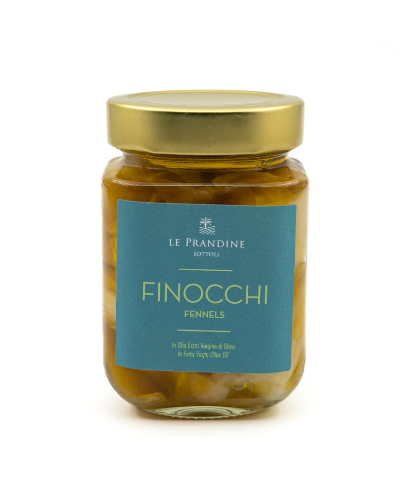 Finocchi in olio extra vergine di oliva